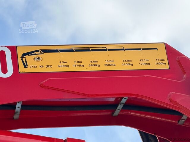 Kraanwagen MAN TGA 33.530 6x4 - 90T + CRANE HMF 3720 K6 (17.3m...