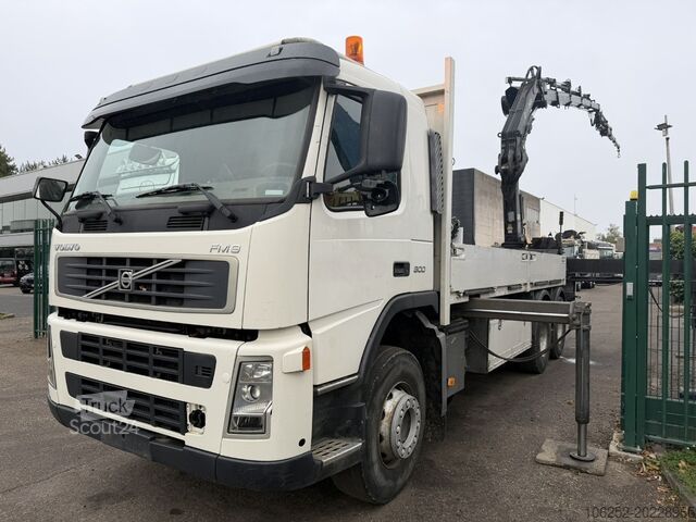 Darus teherautó Volvo FM 300 6x4 + (25.8m!) CRANE HIAB 245 E-5 + JIB ...