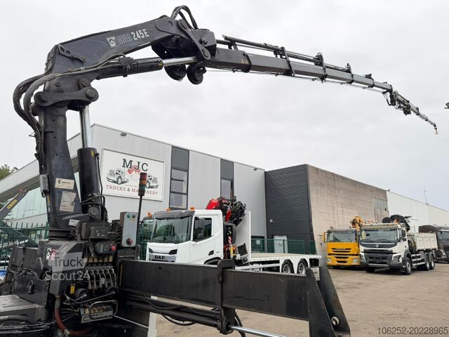 Darus teherautó Volvo FM 300 6x4 + (25.8m!) CRANE HIAB 245 E-5 + JIB ...