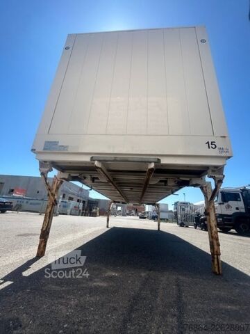 Remorque à châssis interchangeable KRONE DRYBOX KOFFER WK 7.3 STG MEHRERE EINHEITEN VERFüGBAR 7,45 METER GESAMTLäNGE