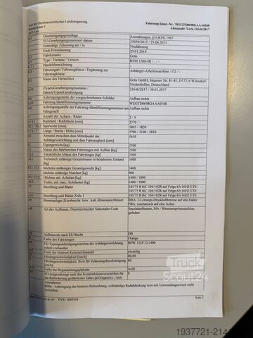 Răzuitor de emulsie bituminoasă GRUN BSM 1200-4R