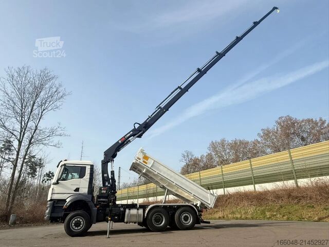 Kipper met kraan MAN TGS 28.440 TGS 28.440 6x4-4/3-Seiten- Kipper / ...