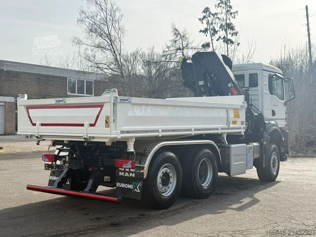 Kipper met kraan MAN TGS 28.440 TGS 28.440 6x4-4/3-Seiten- Kipper / ...