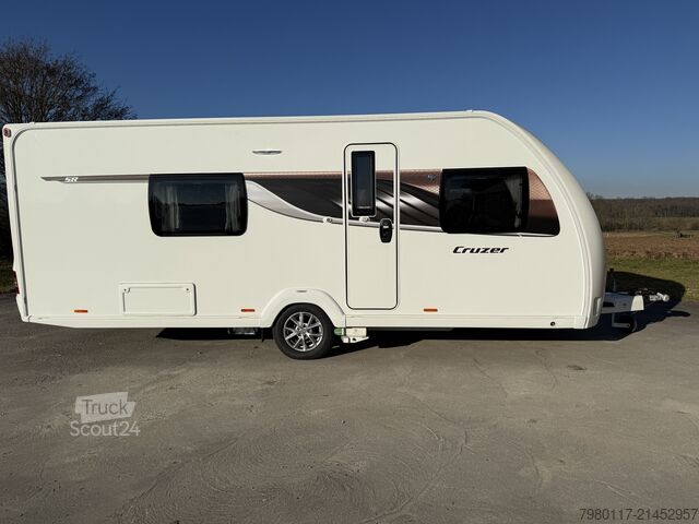 Caravane Sprite Cruzer 495 SR 1. Hand/Heckbad