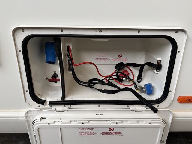 Caravane Sprite Cruzer 495 SR 1. Hand/Heckbad