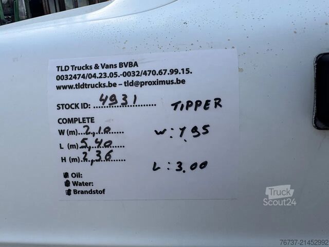 Benne Ford TRANSIT **KIPPER-BENNE**