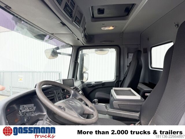 Āķa konteineru automašīna Mercedes-Benz Actros 2641 K 6x4, Hiab Knickarm