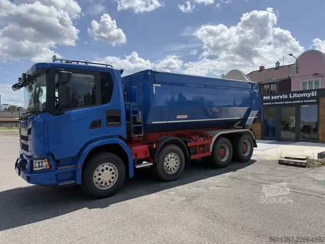 Tippbil SCANIA G 500 XT 8x4 Thermo KEMP TOP
