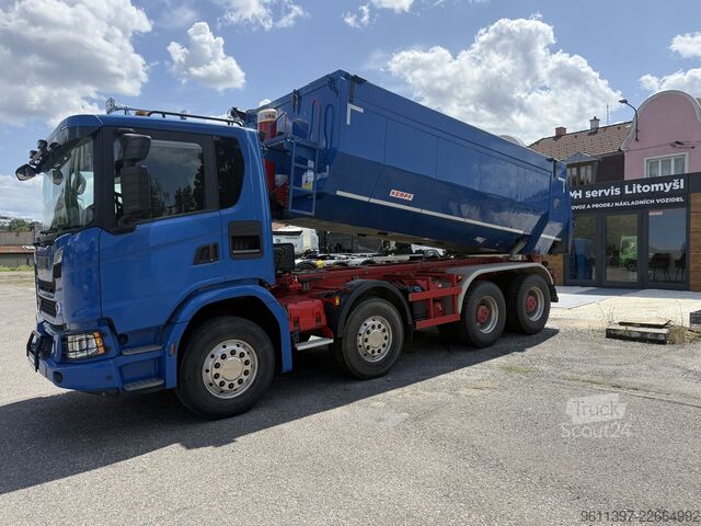 Tippbil SCANIA G 500 XT 8x4 Thermo KEMP TOP