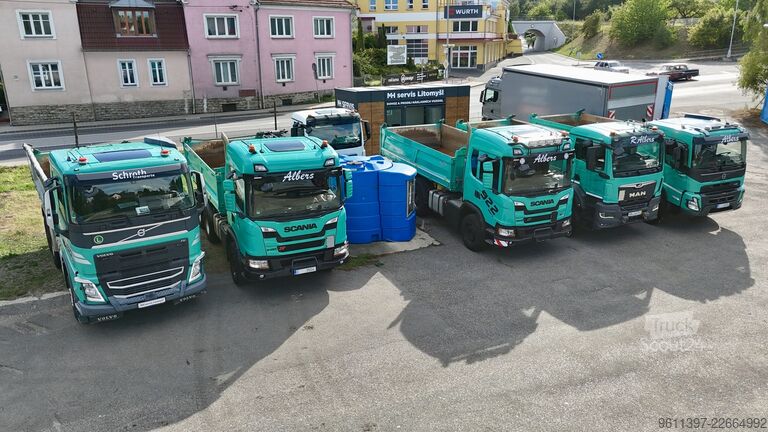 Tippbil SCANIA G 500 XT 8x4 Thermo KEMP TOP