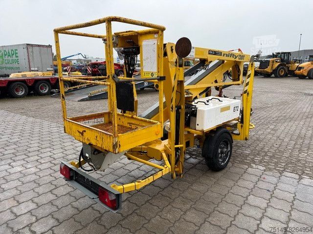 Darbo platforma NIFTYLIFT 120 TE, Arbeitshöhe 12.2m, Korb, Batterie