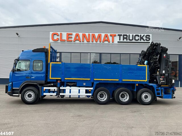 Camion-grue Volvo FMX 450 8x4 Hiab 63 Tonmeter laadkraan + Fly-Jib