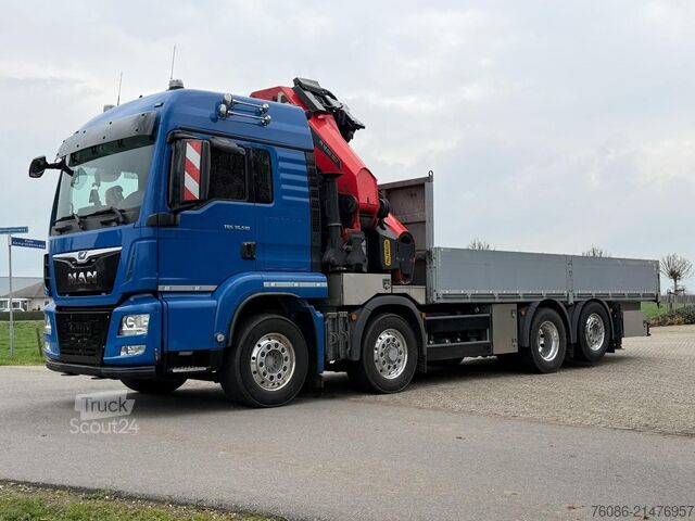 Dépanneuse MAN TGS 35.510 8x2!!EURO 6 PALFINGER 58002 TEC LIER...