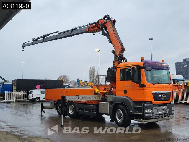 Open laadbak MAN TGX 26.480 6X4 Hydrodrive Fassi F310 5x Extensi...