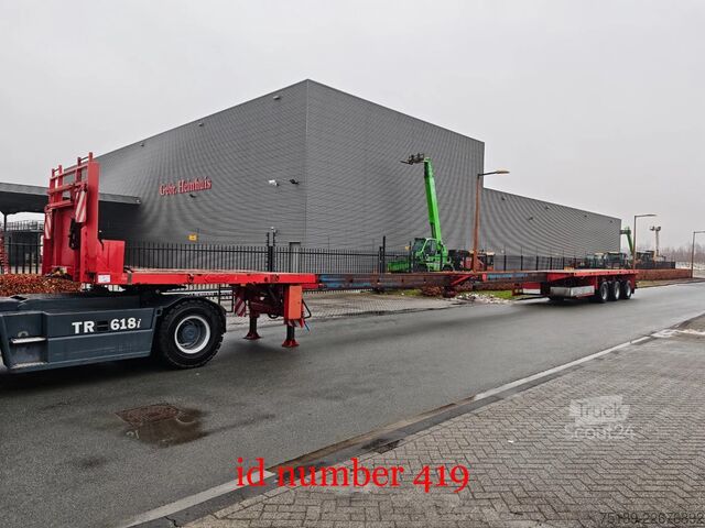 Atrelado da plataforma Nooteboom OVB-48-VV Powersteering 15.4 Meter Extandable!
