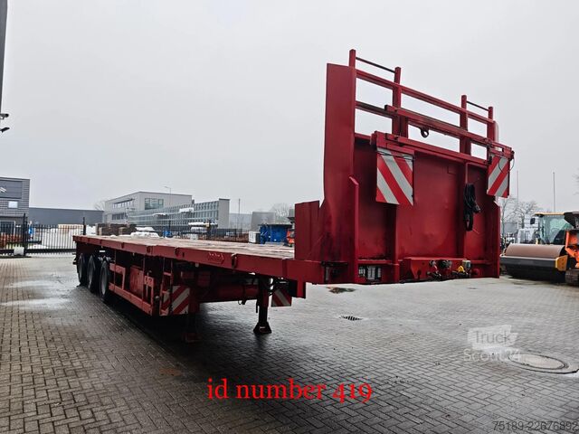 Atrelado da plataforma Nooteboom OVB-48-VV Powersteering 15.4 Meter Extandable!