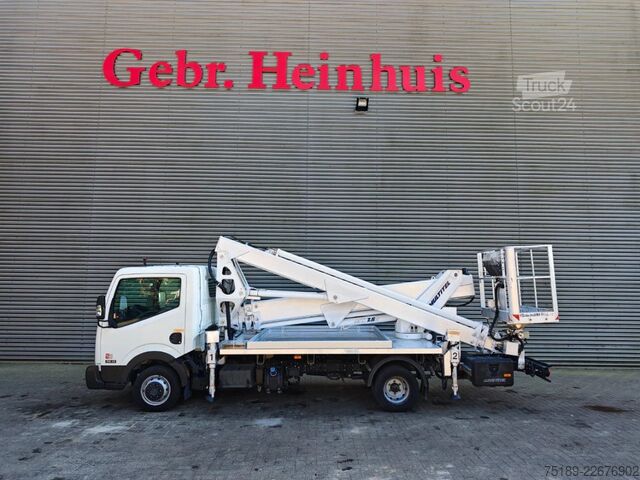 Plataforma elevatória Nissan Cabstar 35.13 NT400 Multitel MX 250