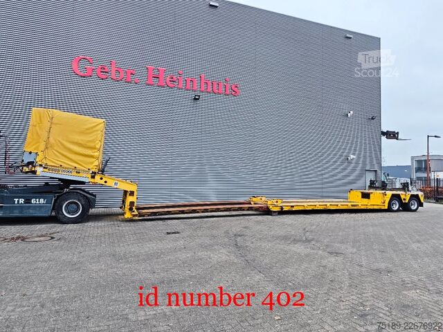 Carregador baixo Goldhofer MPA-V 2-34/80A 5.4 Meter Extandable New TUV!
