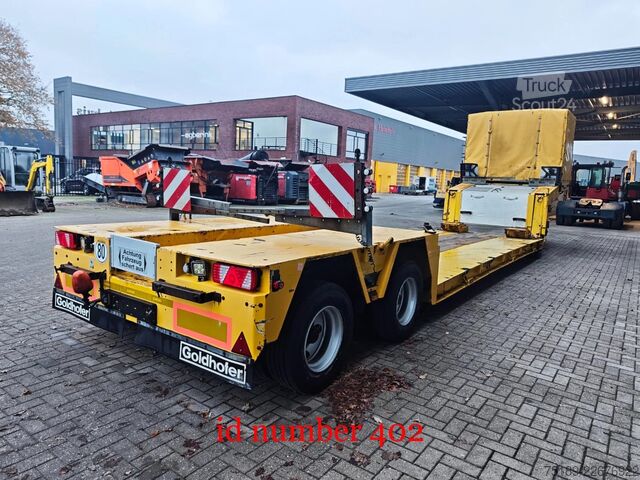 Carregador baixo Goldhofer MPA-V 2-34/80A 5.4 Meter Extandable New TUV!