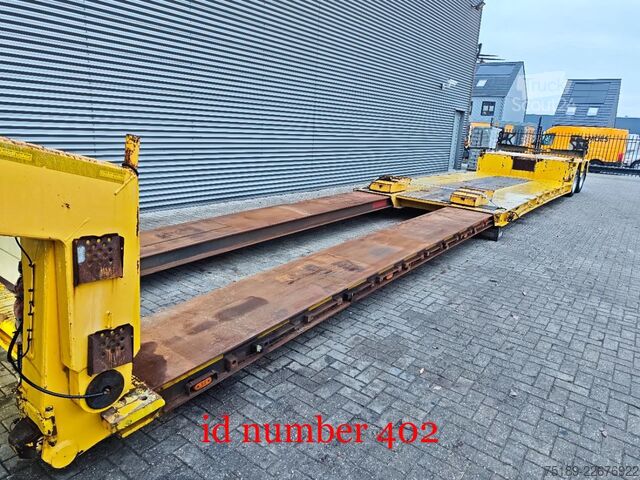 Carregador baixo Goldhofer MPA-V 2-34/80A 5.4 Meter Extandable New TUV!