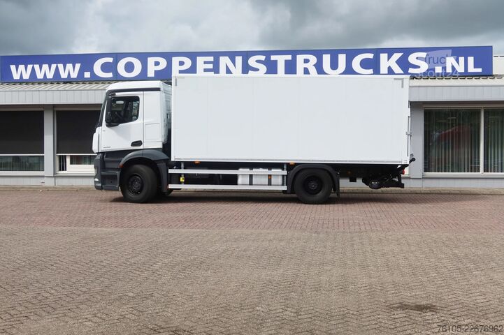 Koffert Mercedes-Benz Actros 1842 L bak+ klep B.A.R. 2000 kg