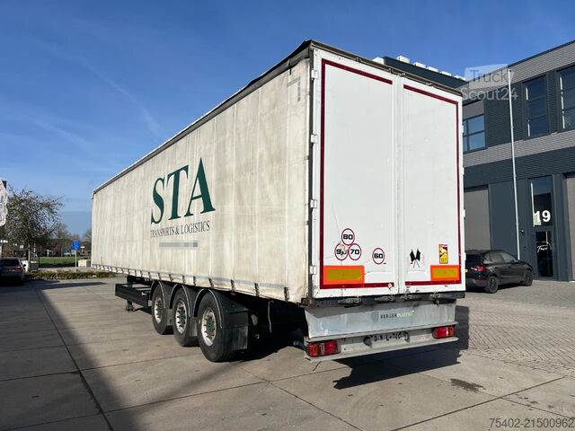 Curtain sided Berger SAPL 24 LTCN / Coil / SAF + Disc