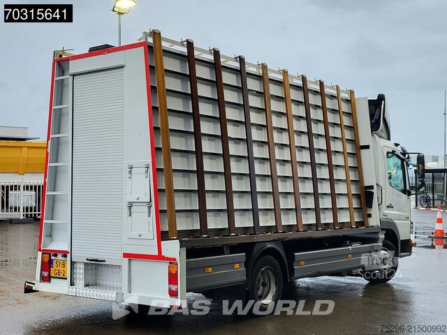 Box body Mercedes Atego 818 Atego 4X2 NL-Truck Glass transport tr...