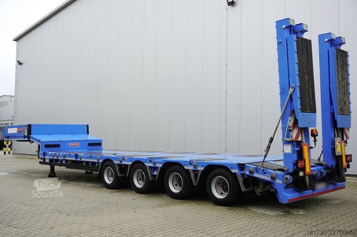 Nízkopodlažní návěs LANGENDORF ST-4 VB low-bed semi-trailer/ extendable