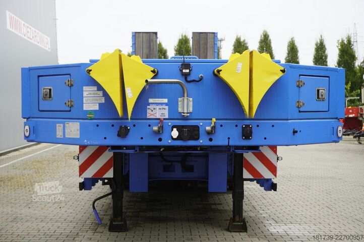 Nízkopodlažní návěs LANGENDORF ST-4 VB low-bed semi-trailer/ extendable