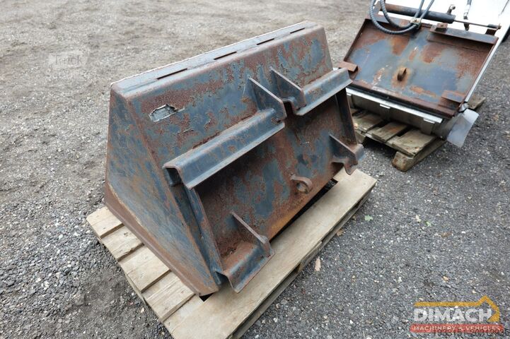 Kuormaaja Schaffer 221 S Schaffer 221 S minishovel met 2 bakken pa...