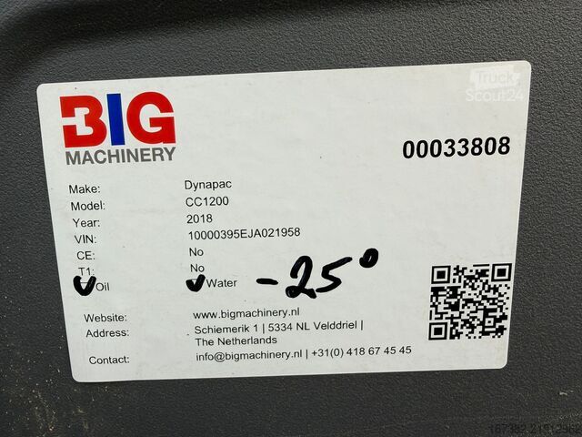 тандемен валяк Dynapac CC1200