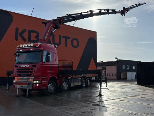 Otwarty korpus Scania R 450 8x2*6 PK 92002 + JIB + WINCH / PLATFORM L...