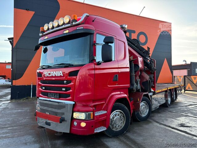 Otwarty korpus Scania R 450 8x2*6 PK 92002 + JIB + WINCH / PLATFORM L...