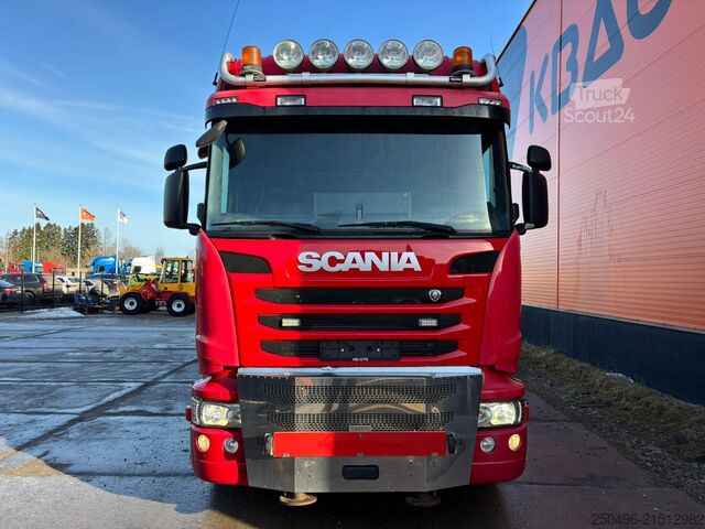 Otwarty korpus Scania R 450 8x2*6 PK 92002 + JIB + WINCH / PLATFORM L...