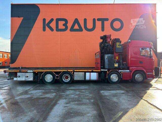 Otwarty korpus Scania R 450 8x2*6 PK 92002 + JIB + WINCH / PLATFORM L...