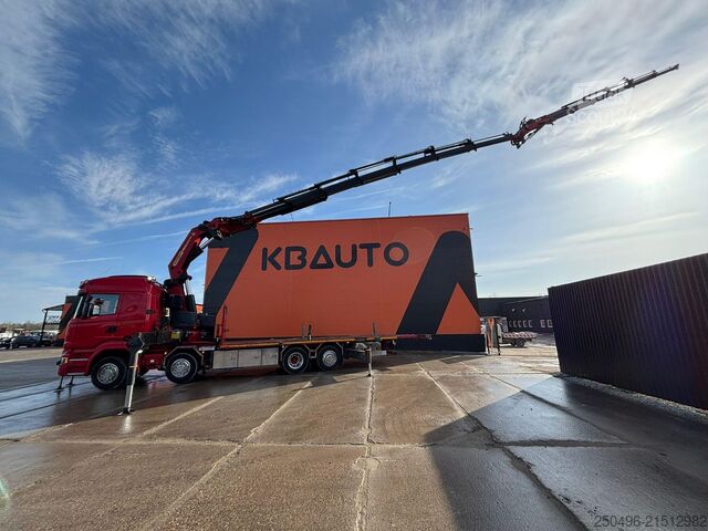 Otwarty korpus Scania R 450 8x2*6 PK 92002 + JIB + WINCH / PLATFORM L...