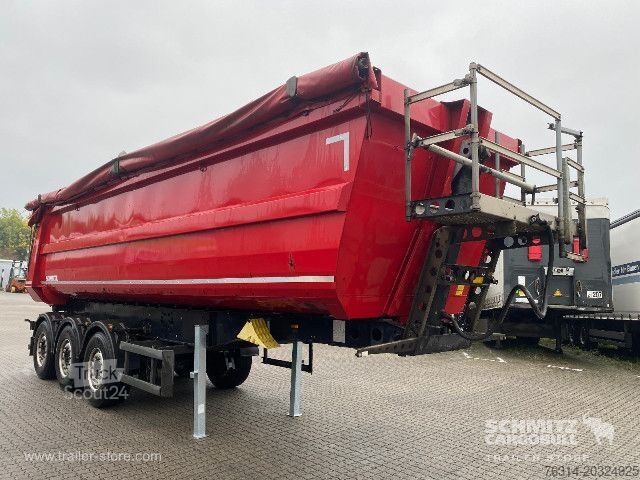 Savivartis puspriekabė Schmitz Cargobull Kipper Stahlrundmulde 37m³