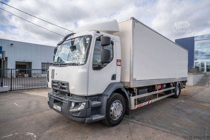 Box body RENAULT D18 250 + DHOLLANDIA