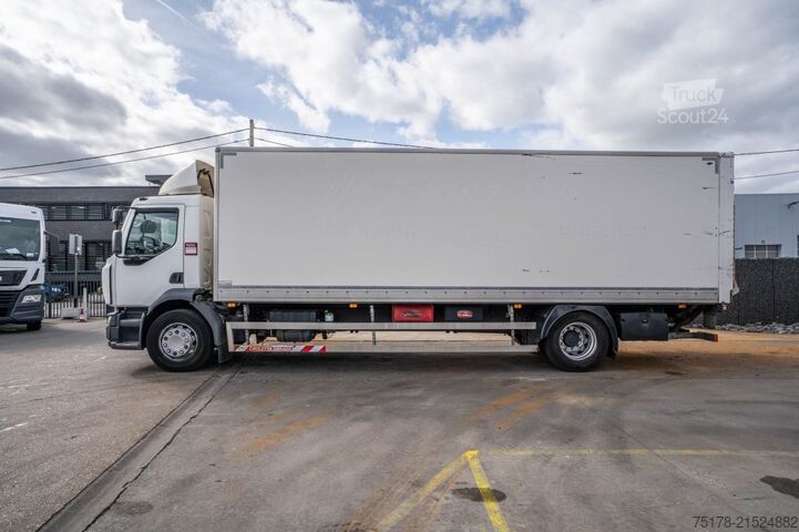 Box body RENAULT D18 250 + DHOLLANDIA