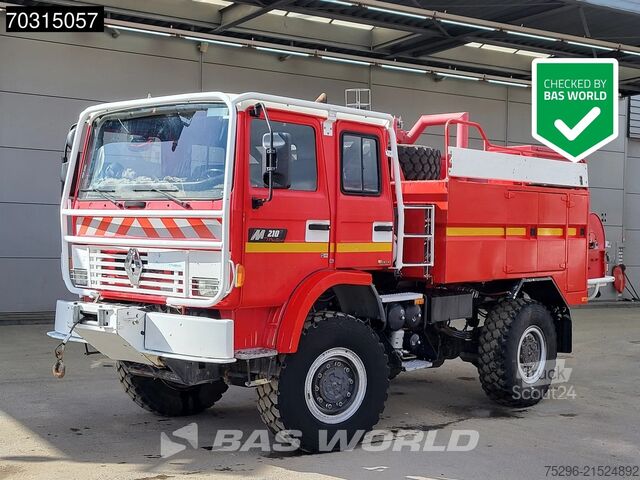 Πυροσβεστικό όχημα Renault M210 4X4 Fire Truck Full Steel Manual