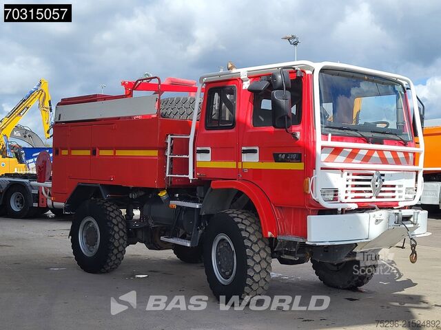 Πυροσβεστικό όχημα Renault M210 4X4 Fire Truck Full Steel Manual