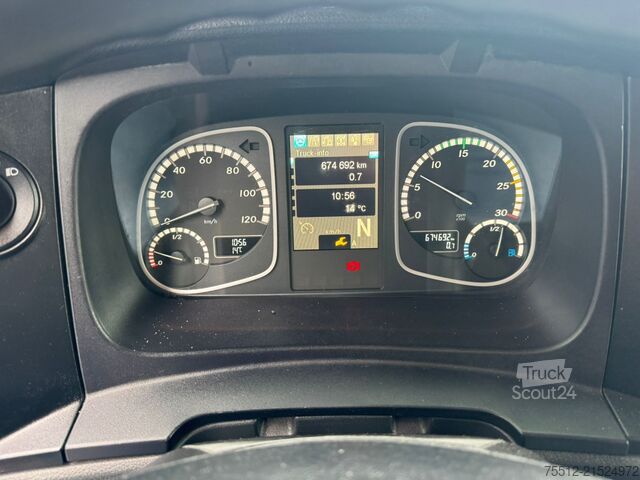 Koffer Mercedes-Benz Atego 1223 / Tail Lift / Full Steel / Belgium T...