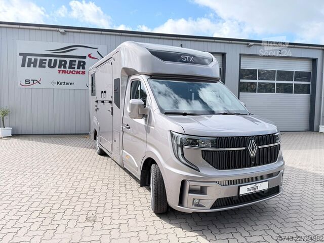 Transportador de gado RENAULT Master STX 5 Sitzer Haras ex. Lang Automatik