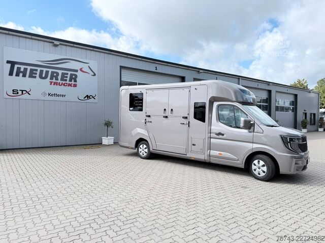 Transportador de gado RENAULT Master STX 5 Sitzer Haras ex. Lang Automatik