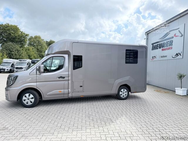 Transportador de gado RENAULT Master STX 5 Sitzer Haras ex. Lang Automatik
