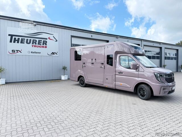 Boskapstransportör RENAULT Master STX 5 Sitzer Haras ex. Lang Automatik