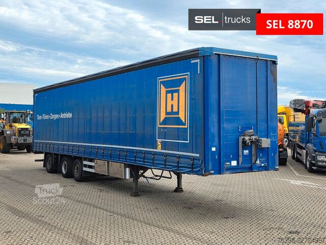 Ανοιχτό ημιρυμουλκούμενο με μουσαμά  Stern SP270 | Lift-Lenkachse | Staplerhalterung