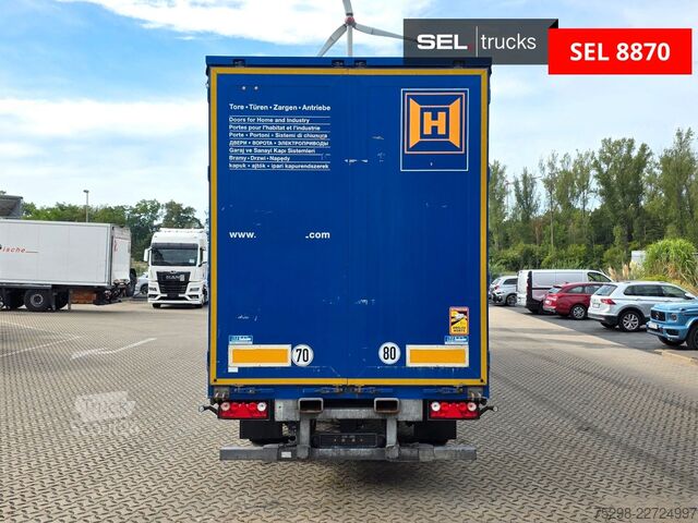 Ανοιχτό ημιρυμουλκούμενο με μουσαμά  Stern SP270 | Lift-Lenkachse | Staplerhalterung