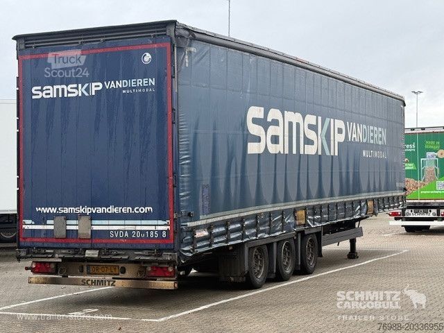 Atvira puspriekabė su tentu Schmitz Cargobull Curtainsider Mega