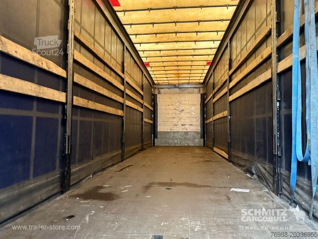 Atvira puspriekabė su tentu Schmitz Cargobull Curtainsider Mega